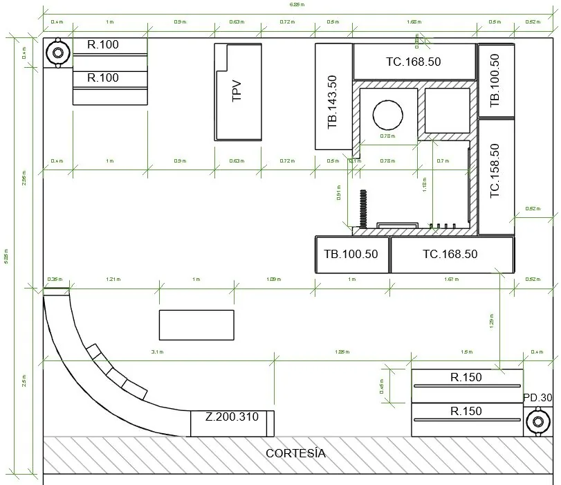 Ecoalf Lisboa men's floor plan