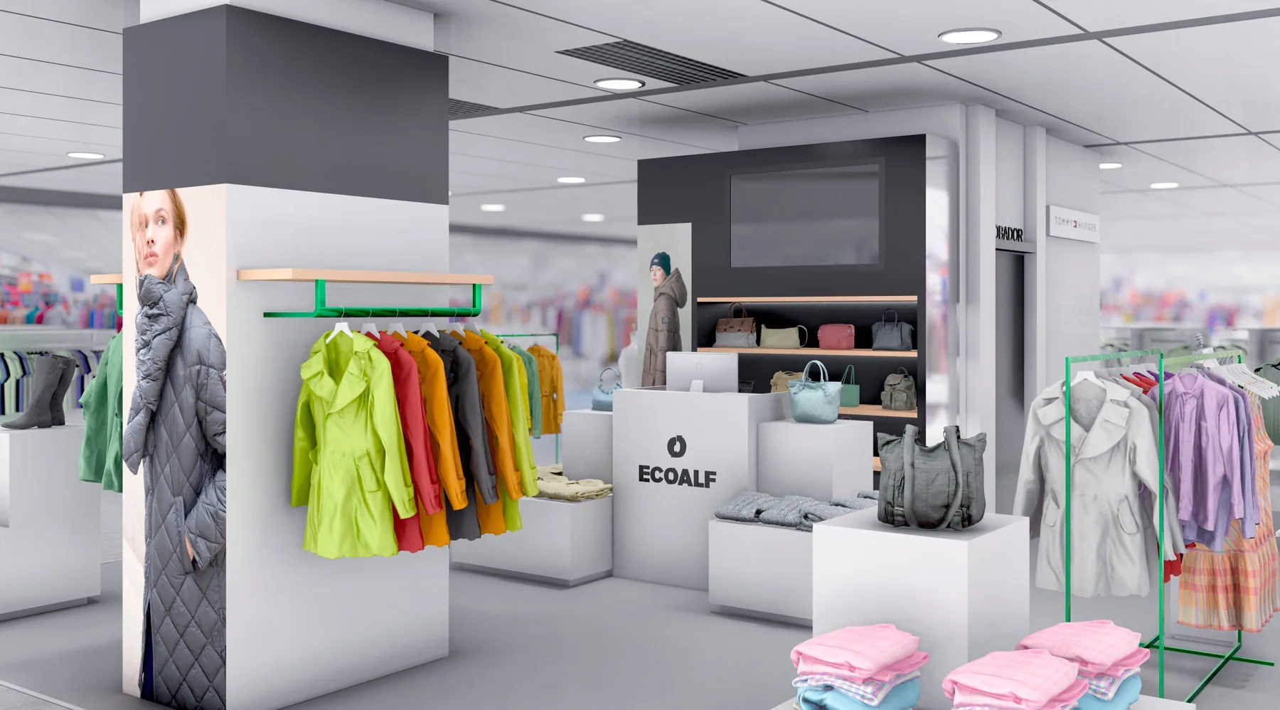 Ecoalf Murcia womenswear corner 1