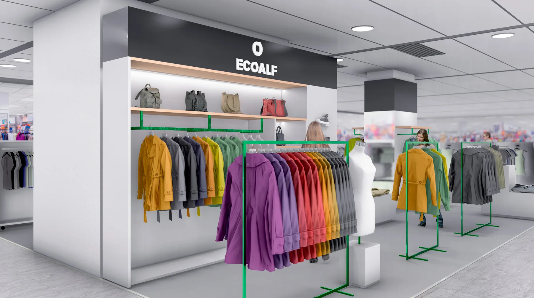 Ecoalf Murcia womenswear corner 2
