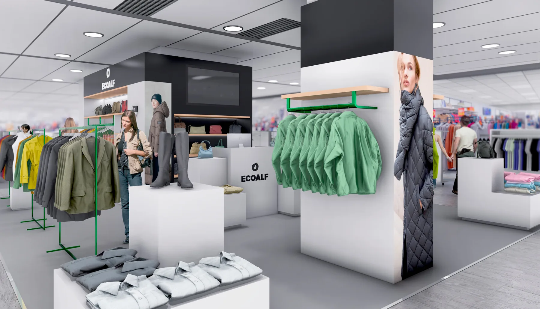 Ecoalf Murcia womenswear corner 3