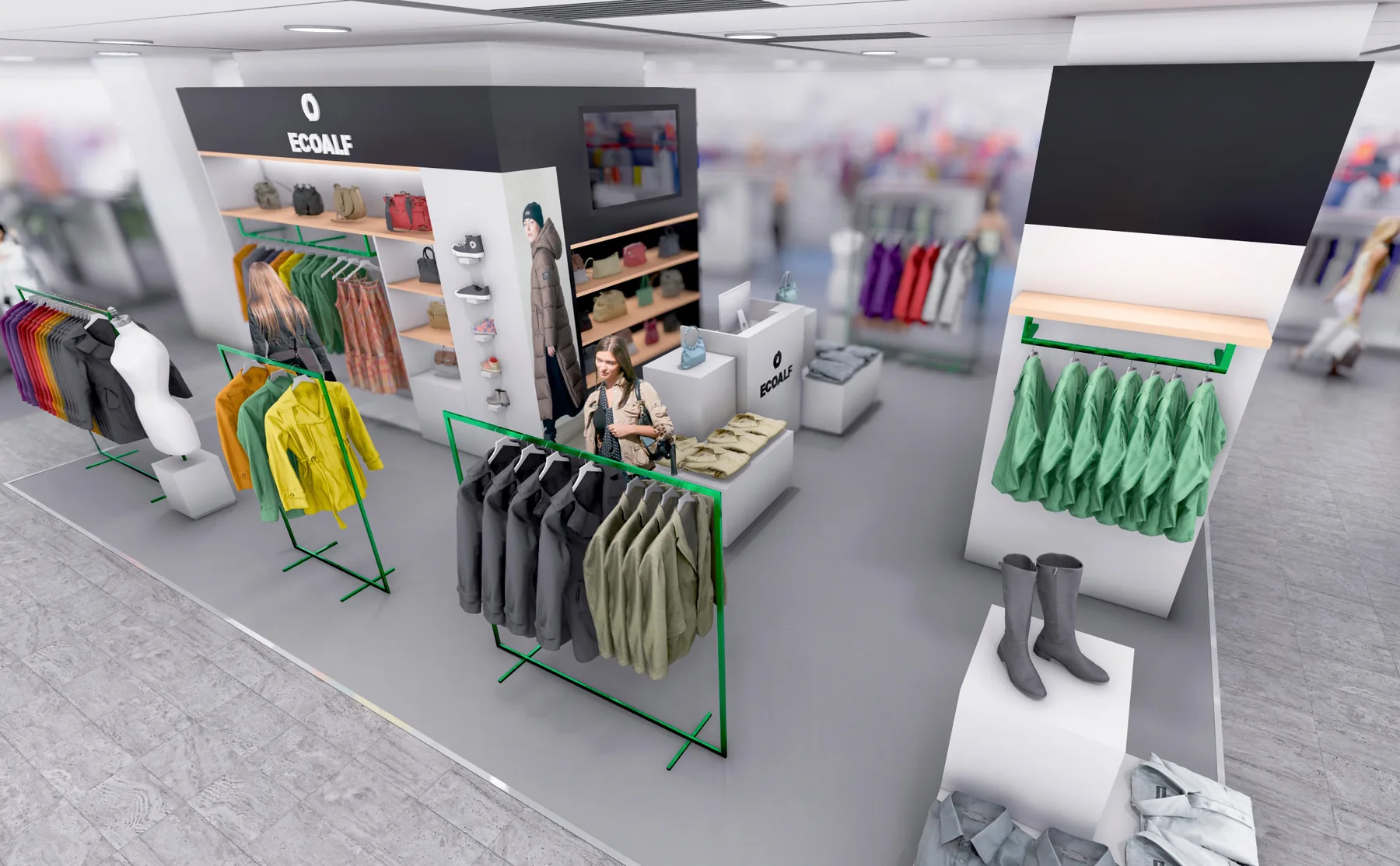 Ecoalf Murcia womenswear corner 4