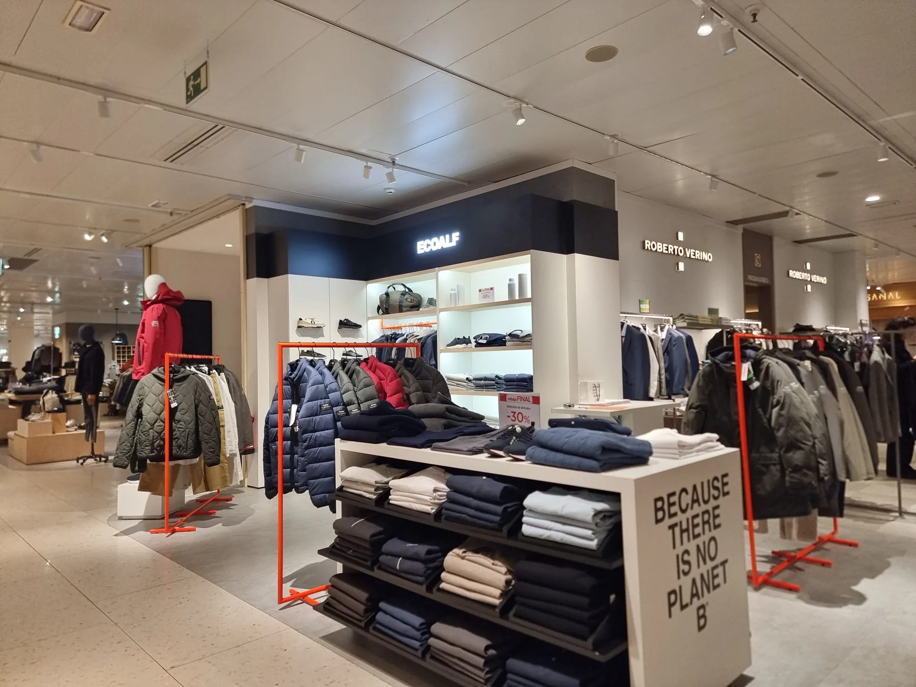Ecoalf Pozuelo menswear corner 5