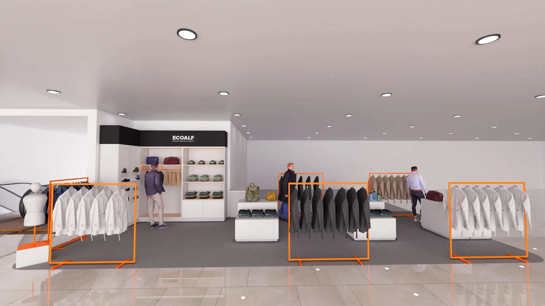 Ecoalf Pozuelo menswear corner 3
