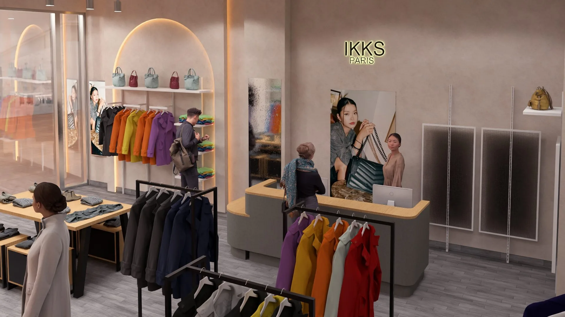 IKKS pop-up project
