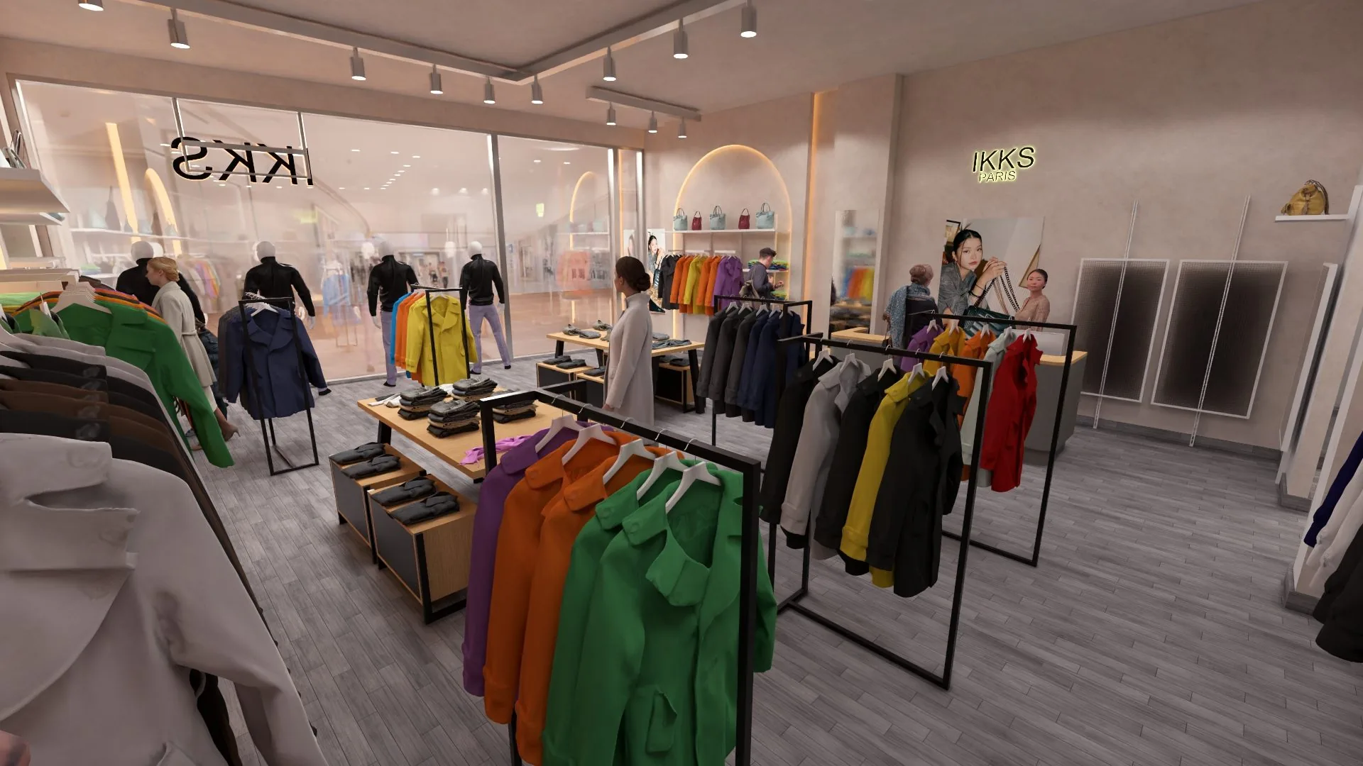 IKKS pop-up project