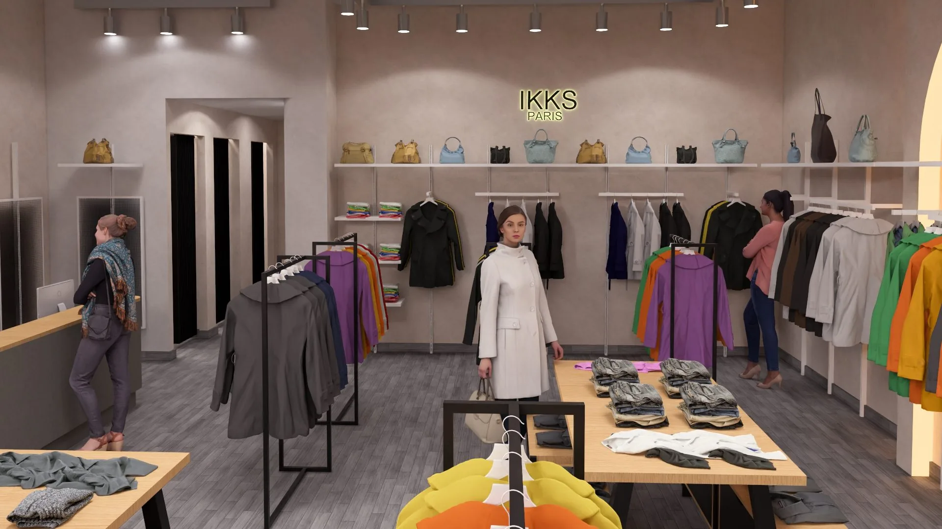 IKKS pop-up project
