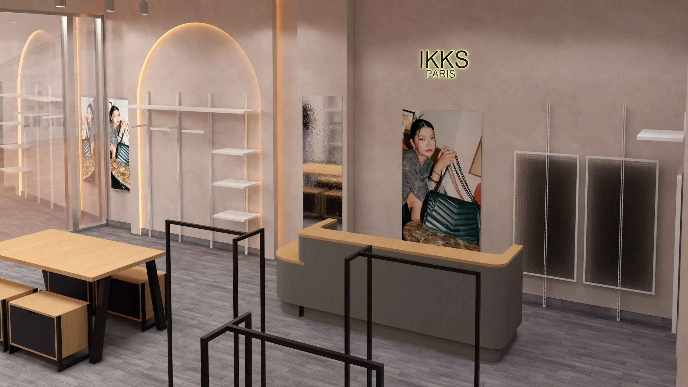 IKKS pop-up project